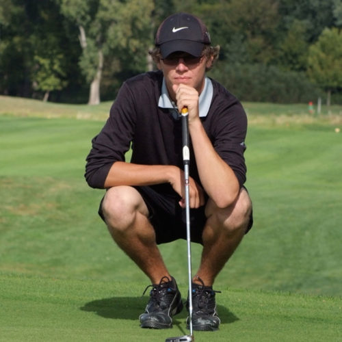 Kirkwood’s Mitch Jacobi works on his short game