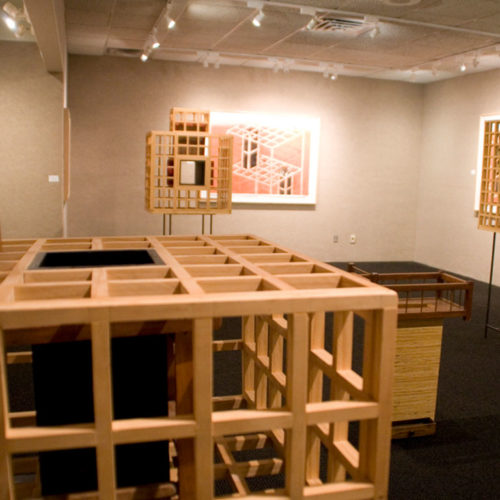 past exhibit in iowa hall gallery