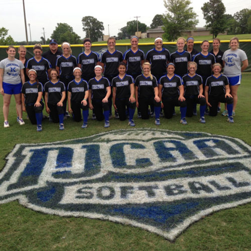 2013 softball team at nationals