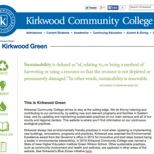 Kirkwood Green website