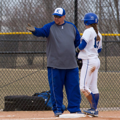 coach joe yegge and player shelby crist