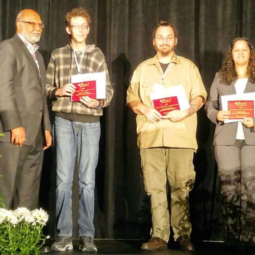 student receives prestigious technology award