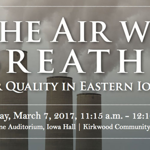 mel oliven lecture - the air we breathe