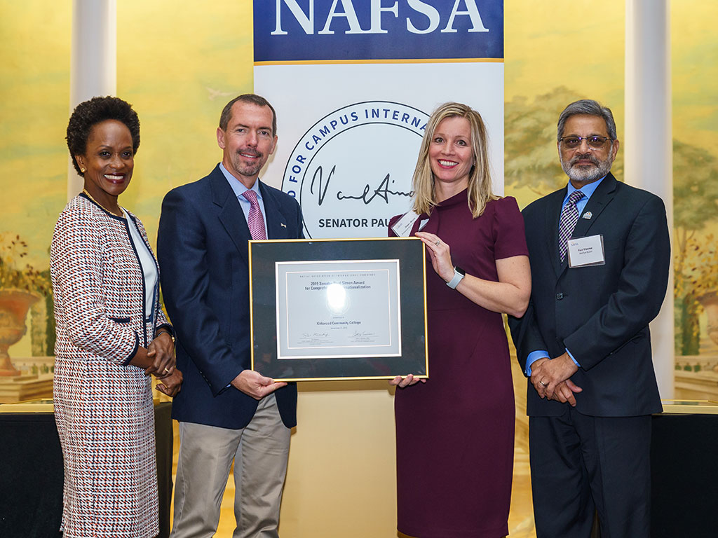 Kirkwood NAFSA Award Featured