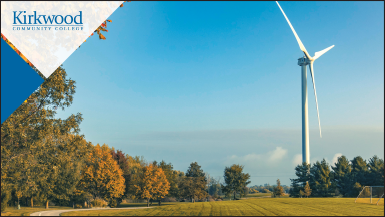 Kirkwood Community College Wind Turbine Fall thumbnail