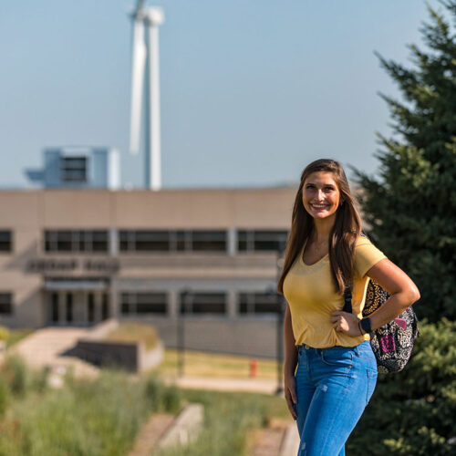 smiling female student featured