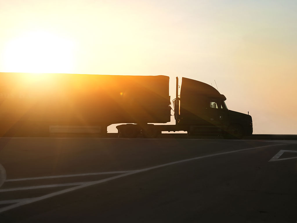 Truck-with-Sun-in-Background