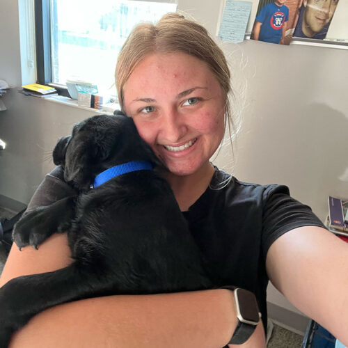 Anissa-with-a-Puppy-Featured